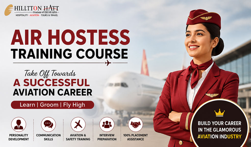 air hostess training course in dehradun