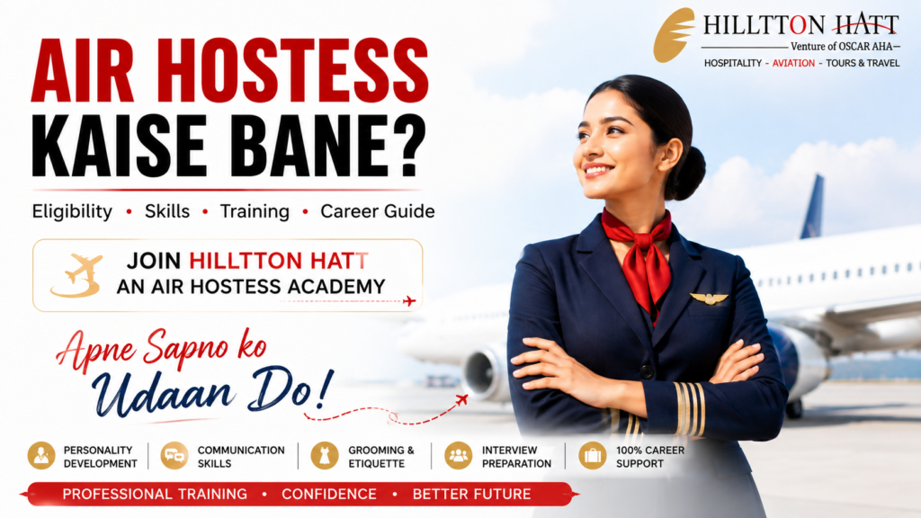 air hostess kaise bane