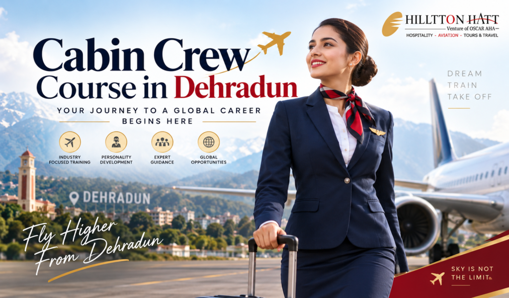 cabin crew course in dehradun